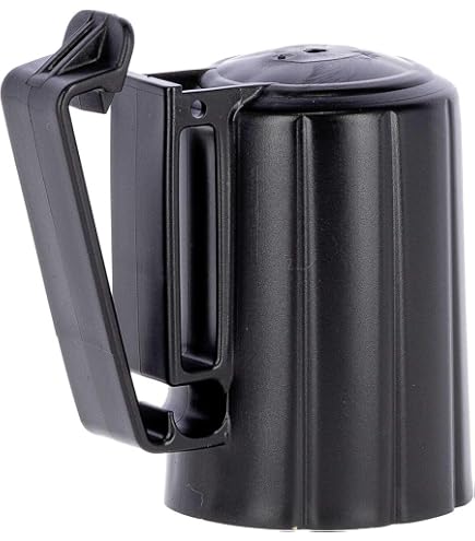 Kerbl Euro Cord – Secchio Con 50 Isolatori Per Corda, Nero, Per Recinzioni Animali, Fino A 8 Mm - 3