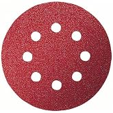Bosch Home and Garden Bosch zımpara kağıdı (eksantrik zımpara i&ccedil;in farklı malzemeler, 5 adet, &ccedil;ap 125 mm, tanecik 60)