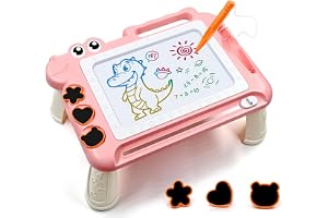 AiTuiTui Magnetisk ritbräda Leksaker för 3 4 5 år gamla pojkar flickor, Montessori ritplatta leksaker för småbarns födelsedagspresenter, Pedagogiska Doodle Pad Leksaker med ben för barn