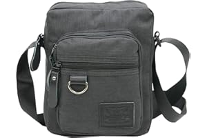 J JONES JENNIFER JONES Bolso Hombre Bolso Bandolera Casual con Bolsillos y Cremallera