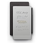 reMarkable Paper Pro Move with Marker Plus and Basalt Book Folio | Ultraportable 7.3" paper tablet with color display and rea
