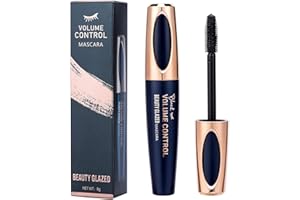 BEAUTY GLAZED Tusz do rzęs 4D z jedwabnym włóknem do przedłużania i objętości, wodoodporny, trwały, naturalny makijaż oczu