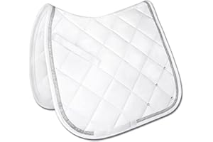 WALDHAUSEN Schabracke Competition, Dressur, weiß/Silber