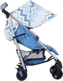 my babiie mb51 blue chevron stroller