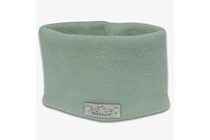 Loop-Schal WOOFFANY - Design Sarah - 100% Baumwollfleece - waschbar bei 30° - für kleine Hunde bis mittelgroße Hunderassen - Handgefertigt in Deutschland