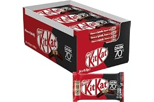 KITKAT 4 fingrar 70 % mörk chokladbar 41,5 g (förpackning med 48 x 41,5 g)