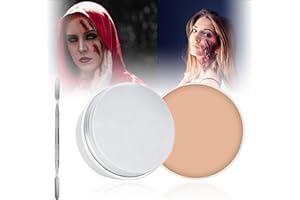 Cera Trucco Effetti Speciali, Darryy 50g Cera per Cicatrici Finte con Spatola, per Mardi Gras, Mascherata