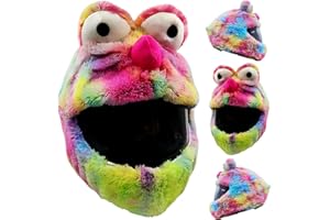 TOMALITHIC Housse De Casque Moto Peluche, Accessoires pour Casques de Moto, Contre la Poussière, Les Chocs et Les Rayures, Couvre-Casque Intégral Personnalisé, Casque Non Inclus