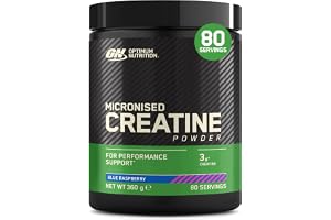 Optimum Nutrition Mikroniserat Kreatin Monohydrat Pulver, 360g