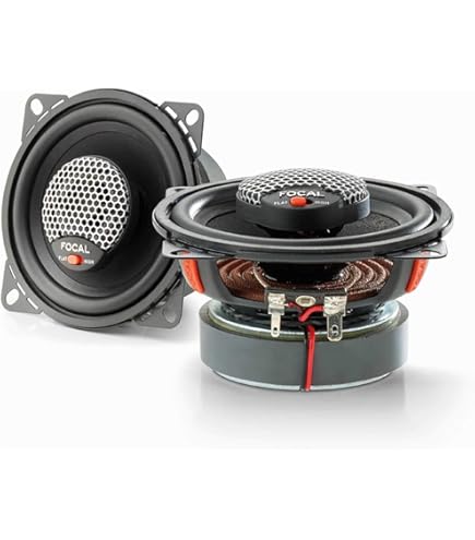Focal Access 100 AC Kit Haut-parleurs Coaxiaux 2 Voies 10 Cm - Son Puissant Pour Voiture