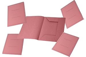 Pigna 0221801RO Cartella 3 Lembi con Stampa , colore ROSSO, 50 Pezzi