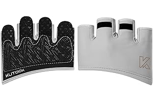 KUTOOK Gym Gloves Men Women Non-slip Breathable Fitness Gloves for Artistic Gymnastics Dumbbells Bodybuilding and Weight Lifting