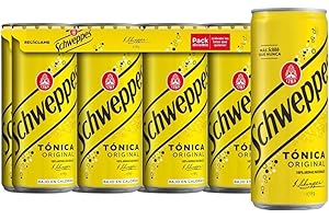 UBOON - Tónica Original, Bebida Refrescante - Lata, Pack 12x33cl