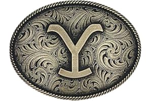 Montana Silversmiths Officially Licensed Yellowstone Attitude Belt Buckle