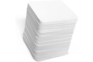 ‎APOSTROPHE GAMES Apostrophe Games 200 quadratische, Blanko Spielkarten (Mattes Finish und Quadratische Größe)