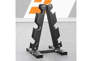 METIS Dumbbell Tree Rack [3 Sizes] - 3 Tier, 6 Tier & 11 Tier Dumbbell Stand Options | Rack Only or Chrome/Neoprene/Hex Dumbbell Sets Included | Dumbbell Rack