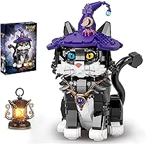 QuirkQuest Pfau Bausteine Bausatz - 1000+ Teile Mit LED-Beleuchtung | Kreatives Tier-Modell Mit Blumen Für Hausdeko