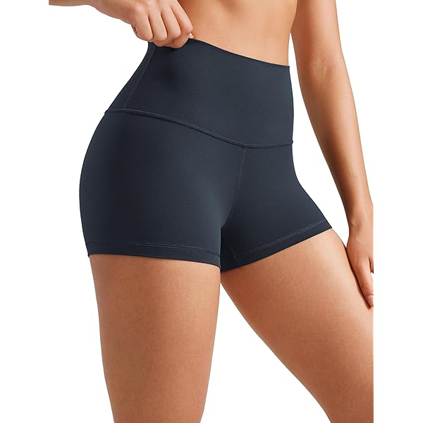 Womens Workout Shorts Aoxjox Trinity Workout Biker Shorts For