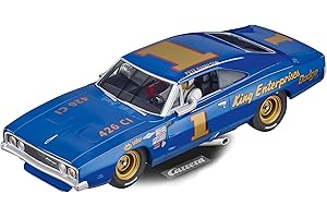 Carrera Evolution, Multicoloured 20027657 Dodge Charger 500" No.1 Slot Car