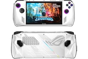 Rojeuinn Cover per Asus ROG Ally (2023) RC71L custodie,Ultra Sottile Antiurto Anti-Graffio TPU Flessibile Case-Trasparente