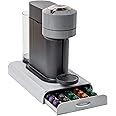 Mind Reader 'Anchor' for 50 Nespresso Capsules, Silver Coffee Pod Storage Drawer