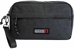 Coronel Tapiocca Bolso de Mano Para Hombre, Pochette Bag Wristlet Bleu Marine Homme, Taille Unique