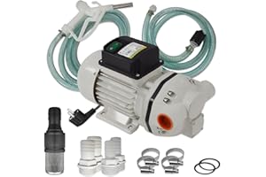 AMUR AdBlue® 230V - Pumpe AdBlue-Pumpe, mit Saug- und Druckschlauch, Zapf-Pistole und Zubehör, LEISTUNGSSTARKER ELEKTROMOTOR mit KUPFERWICKLUNG - JETZT MIT EXTRA-Ersparnis!