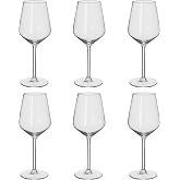 alpina White Wine Glasses - Wine Glasses 6 Pieces - 37cl Wine Glass - Birthday Gift - Original Gifts for Women and Couples -