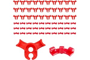 ZBHDEYG 60 Stück Pflanzenbiegeklemme, Rankenbieger, Kontrolle Der Pflanzenwachstumsrichtung, Zweigniederdruck-Trainingsklemme, Pflanzenstützklemme, Wachstumsbieger