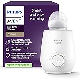 Philips Avent Premium Rapid Bottle Warmer - Intelligent Temperature Control, Heats Evenly Without Hot Spots, Hospital Grade B