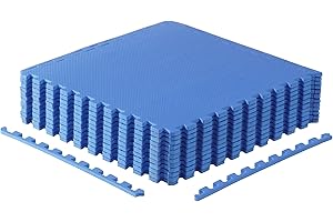 CAP Barbell Set di tappetini puzzle per esercizi, 61 x 61 cm, motivo a T, opzioni multiple