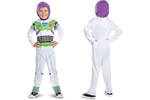 DISGUISE Disney Official Toy Story Classic Buzz rozświetlony dzieciak, astronauta, kostium, zabawka, historia, dziecko, chłopiec, karnawał, Mardi Gras, Halloween, urodziny
