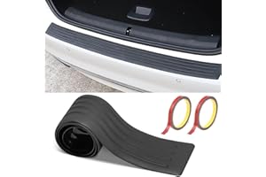 PANYI Bumper Protector Universal Car Bumper Strip 104 cm Rubber Patch Strips Carbon Fiber Guards for Cars Scratch Protector Suitable for Car,Pickup,SUV,Truck