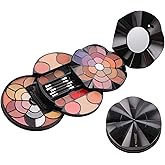 fantasyday multifunctional exquisite makeup gift set cosmetic makeup kit for face eyes and lips - makeup palettes vanity case with eyeshadow palette lipstick blush mascara brush