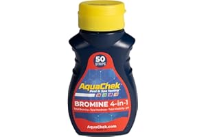 AQUACHEK Rouge - Boîte de 50 Bandelettes de Test pour Brome