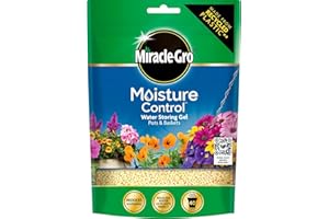CAPRICAN Miracle-Gro Slow Release Moisture Control 200g – Water-Storing Gel Crystals for Pots, Tubs & Hanging Baskets – Reduces Watering Frequency