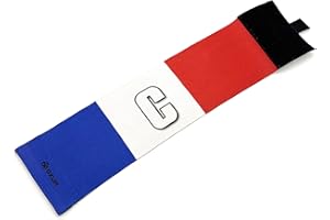 OXUM Sport Brassard de Capitaine pour Enfants et Adultes - Brassard de Football avec Le Drapeau de Votre Pays ou Communauté - Brassard Élastique et Réglable