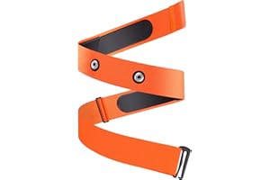 ‎ONLYESH Onlyesh Brustgurt Verstellbarer Elastischer Ersatzgurt mit Herzfrequenzmessgerät Pulsmesser für Polar Garmin Wahoo, Sport, Laufen