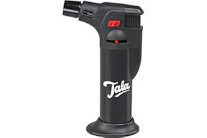 Tala Mini Cooks Blow Torch, Perfect for Creme Brulee's, Lemon Meringue Pies and Skinned Peppers, Fits Perfectly in The Hand and Contoured for Comfort