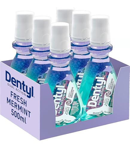 Dentyl Fresh Protect CPC Mouthwash, Alcohol Free Oral Rinse For Adults & Kids 6 Years , Mint & Strawberry, 500 Ml - View #2