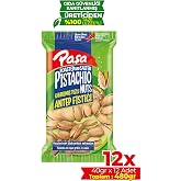 Paşa Kavrulmuş Tuzlu Antep Fıstığı, 40gr x 12 Paket, Toplam 480gr