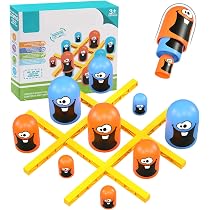 Tic Tac Toe Big Eat Small – Interaktives Brettspiel Für 2 Spieler, Familie, Kinder Ab 6 Jahren