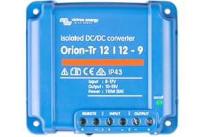 Victron Energy Orion-Tr IP43 12/12-Voltios 9 amperios 110-Vatios Convertidor de CC a CC Aislado
