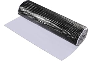 Cathpetic 1pc Car Sound Deadening Roll 400cm×50cm×2mm,Butyl Self Adhesive Damping Sound Insulation Foam,Van Insulation and Soundproofing (2sq.m/21.53sq.ft)