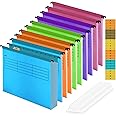 A4 Suspension Files for Filing Cabinet Files Hanging Filing Folders,34.8cm*24.5cm Box Filing Storage Folders Interior Folders for Paperwork Office Home School (10)