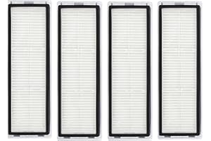 LOOHAOC Zestaw części zamiennych filtrów HEPA kompatybilny z L10s Ultra/L10s Pro/D10s plus/L10 Ultra/L10 Prime Xiaomi X10 Plus (4 filtry HEPA)