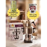 Paslanmaz &Ccedil;elik Elektrikli Semaver, 4.5 Litre &Ccedil;ay Makinesi, Enerji Tasarruflu Su Isıtıcı