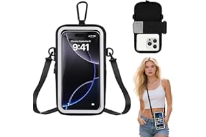 Guzack Handytasche Joggen Handy Armband Dual Purpose Handyhalterung Arm Laufen 6.9" Verstellbarem Lauftasche Sportarmband für iPhone 16/15/14 Pro Max/Samsung S25 S24 Running Joggen Zubehör