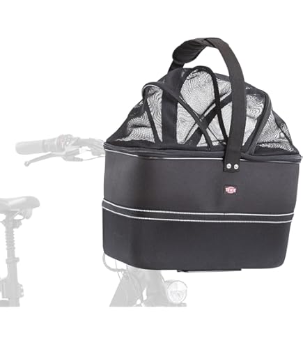 Wicked Rieten Fietsmand XL Grass naturel