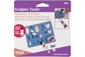 Sculpey APM-54 APM-54-Molde Flexible, Silicona, Jewerly